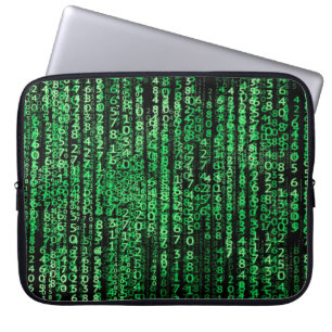 Matrix technology tech data laptop sleeve