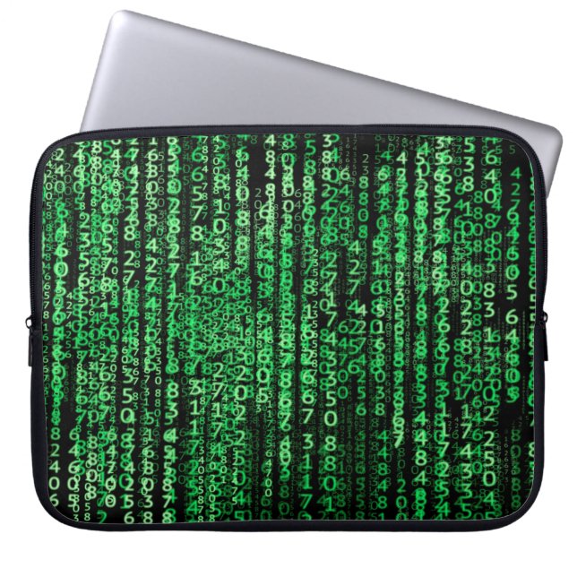 Matrix technology tech data laptop sleeve (Front)