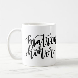 Matron of Honour Calligraphy Mug