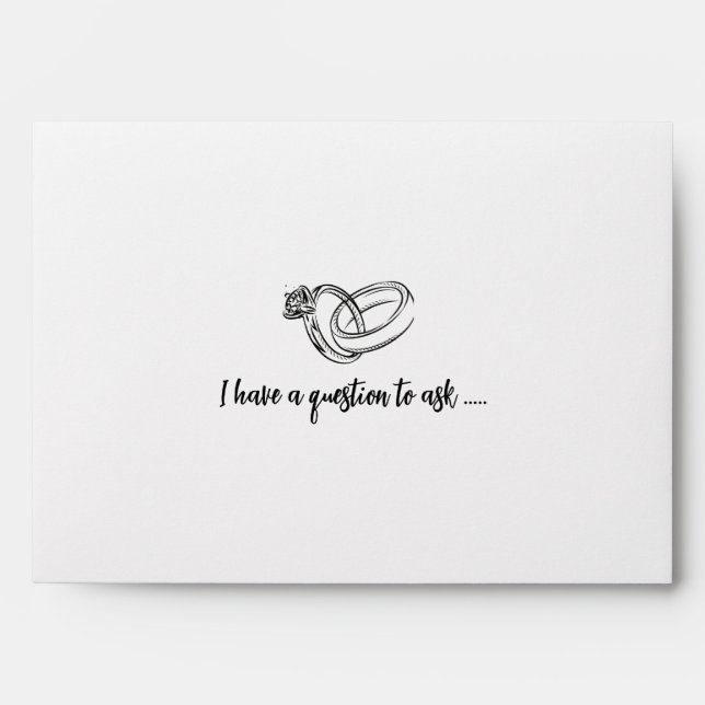 Matron of Honour Envelope (Front)