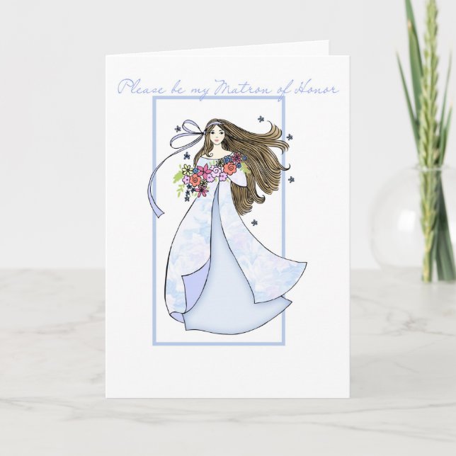 Matron of Honour Invitation (Front)