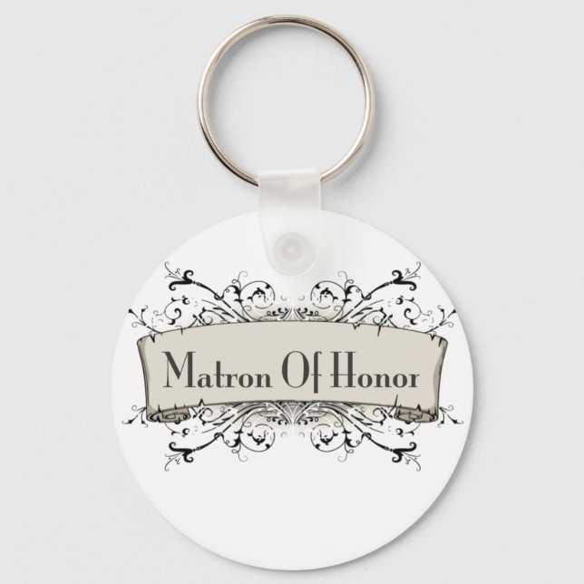 *Matron Of Honour Key Ring (Front)