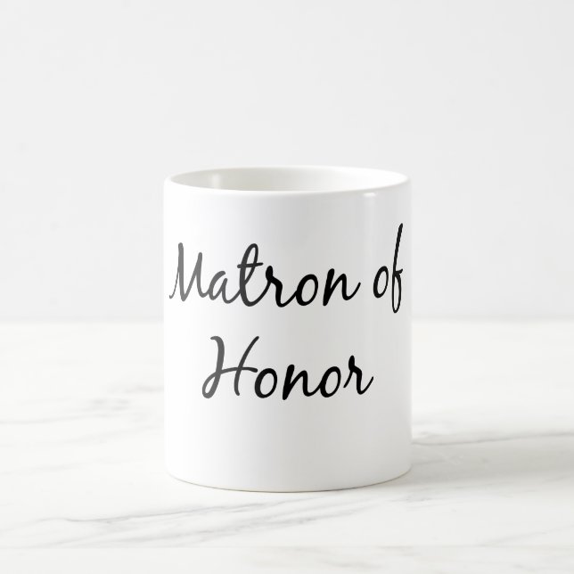 matron of honour mug (Center)