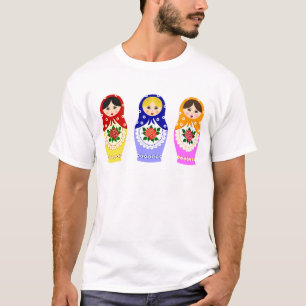 Matryoschka dolls man T-Shirt