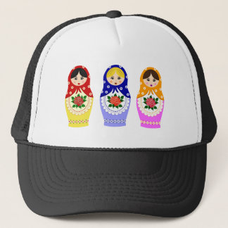 Matryoschka dolls trucker hat