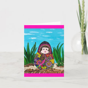 Matryoshka Doll greeting card