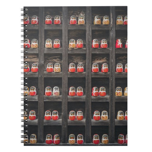 Matryoshka doll lot on shelf notebook (Front)