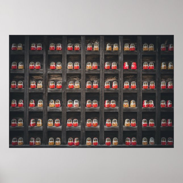 Matryoshka doll lot on shelf poster (Front)