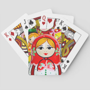 Matryoshka Doll Playing Cards