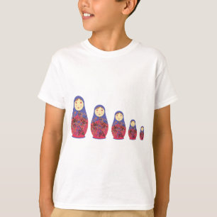 Matryoshka Doll ~ Russian Nesting / Babushka T-Shirt