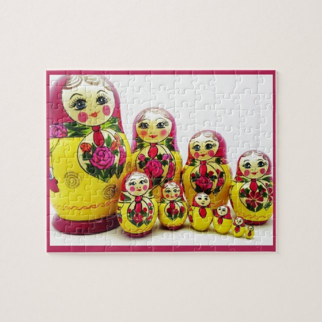 Matryoshka Dolls Jigsaw Puzzle (Horizontal)