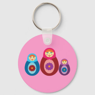 Matryoshka Dolls Key Ring