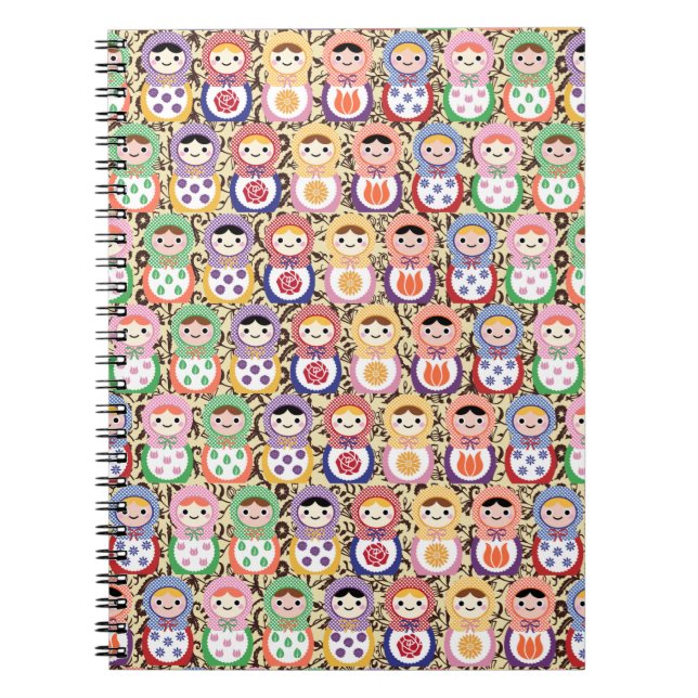 Matryoshka Dolls Notebook (Front)