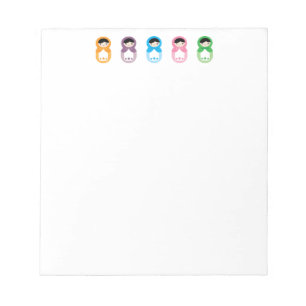Matryoshka Dolls Notepad