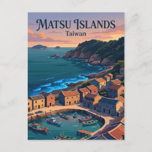 Matsu Islands Taiwan Postcard