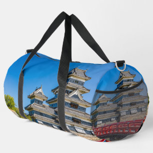 Matsumoto castle and bridge duffle bag