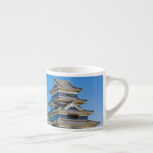 Matsumoto castle and bridge espresso cup