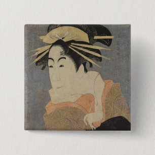 Matsumoto Yonesaburo in the role 15 Cm Square Badge