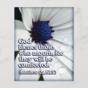 Matt 5v4 - Blessed are Those Who Mourn Flyer
