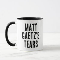Matt Gaetz's Tears