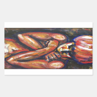 Matt Rectangular Sticker