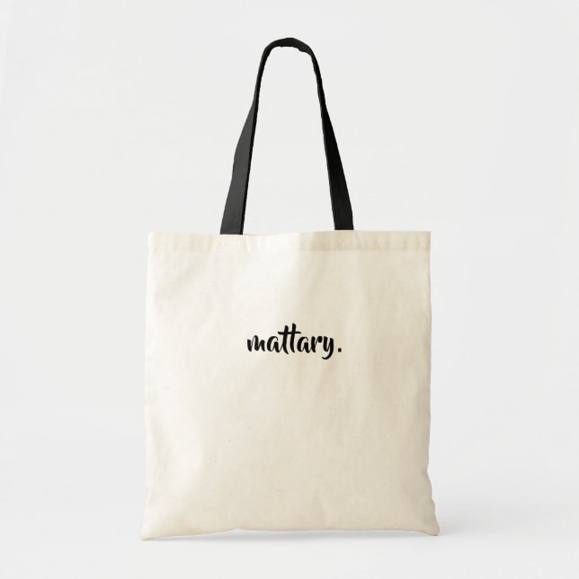 ♕ mattary. ♕ tote bag (Front)