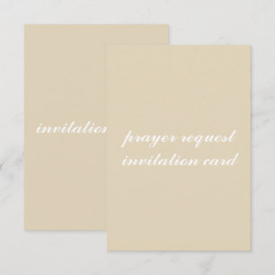 matte 3.5"x5", standard white envelope included invitation