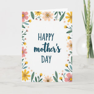 Matte Floral Affection Card