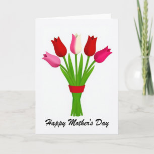 Matte Floral Bouquet Card