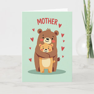 Matte Loving Bear Hugs Card