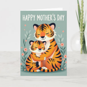 Matte Mother And Child Card