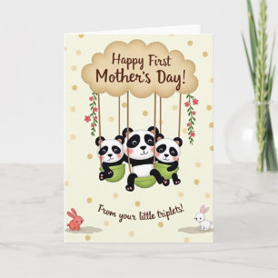 Matte Plush Friends Celebration Card