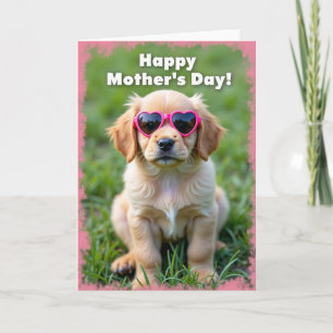 Matte Puppy Love Celebration Card