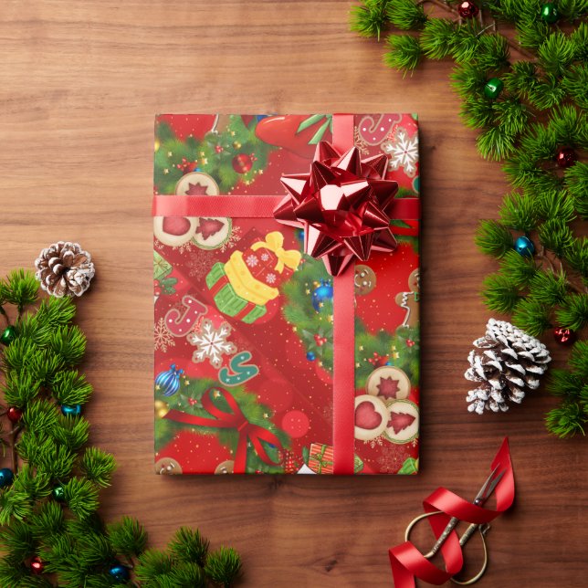 Matte Wrapping Paper (Holiday Gift)