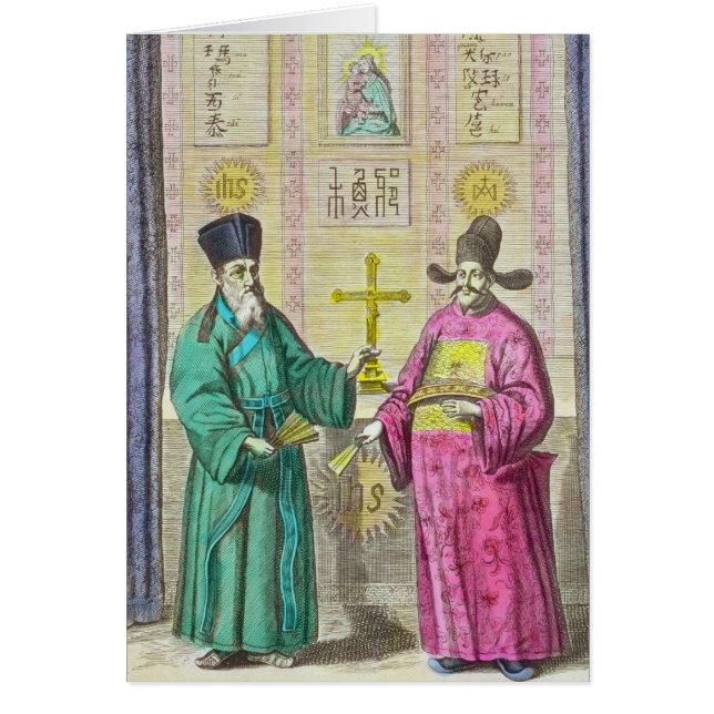 Matteo Ricci  and another Christian (Front)