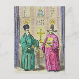 Matteo Ricci and another Christian Postcard