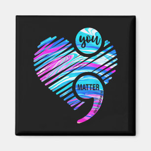 Matter Dont Let Story End Prevention Heart Magnet