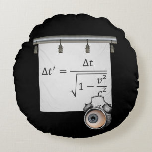 Matter of Time Round Cushion