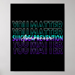 Matter Prevention Awareness Mental Health Month Poster