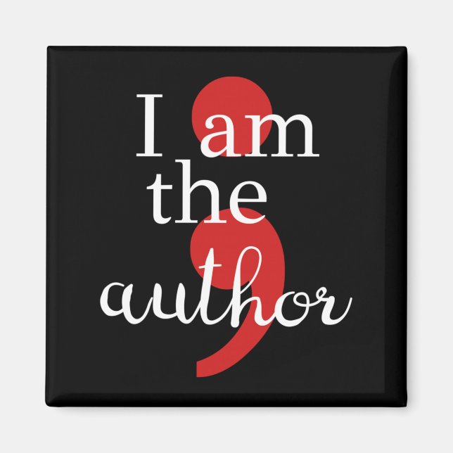 Matter Semicolon Depression Prevention Performance Magnet (Front)