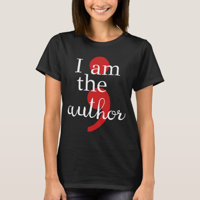 Matter Semicolon Depression Prevention Performance T-Shirt (Front)
