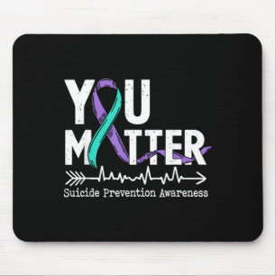 Matter Semicolon Prevention Awareness Week Design Mouse Pad