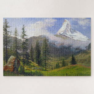 Matterhorn, Albert Bierstadt Jigsaw Puzzle