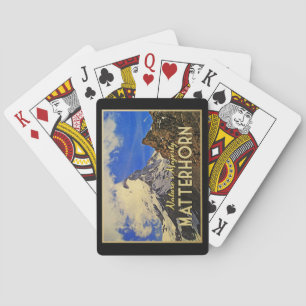 Matterhorn Alps Vintage Playing Cards
