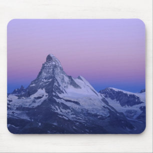 Matterhorn at dawn, Zermatt, Swiss Alps, Mouse Pad
