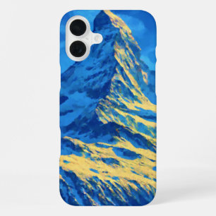 Matterhorn  Iconic Alpine Peak iPhone 16 Plus Case