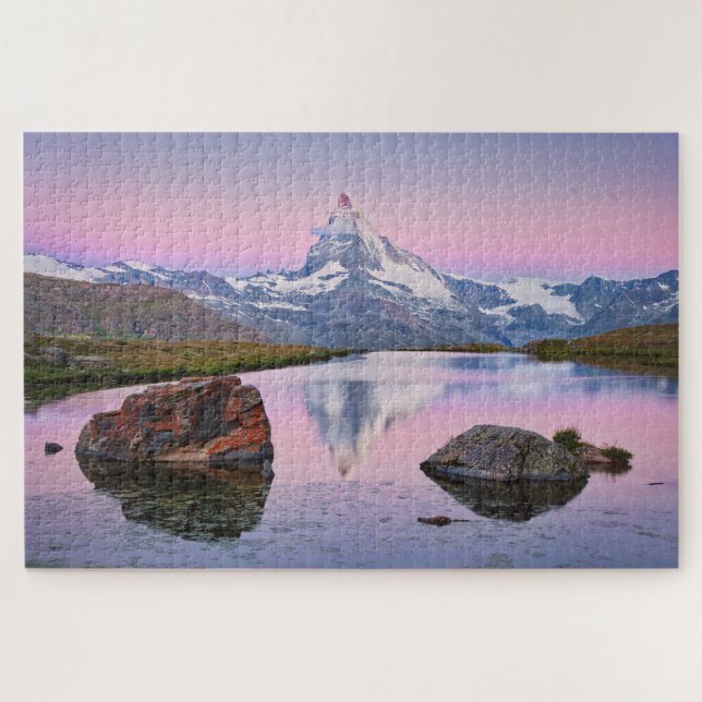 Matterhorn mountain in Zermatt, Switzerland Jigsaw Puzzle (Horizontal)