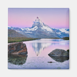 Matterhorn mountain in Zermatt, Switzerland Magnet