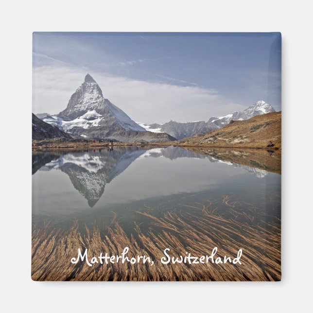 Matterhorn' reflection magnet (Front)