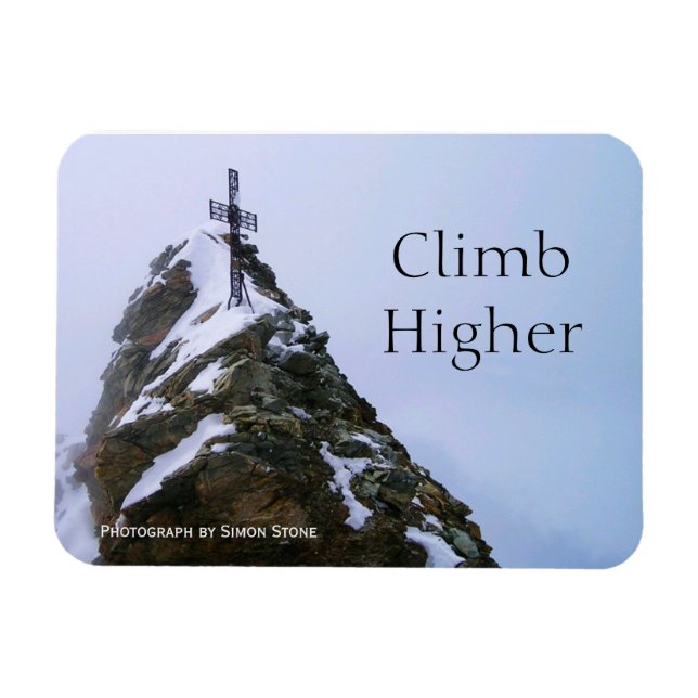 Matterhorn Summit Cross Magnet (Horizontal)